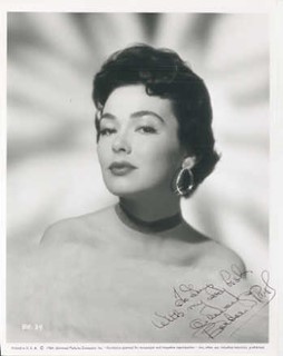 Barbara Rush autograph