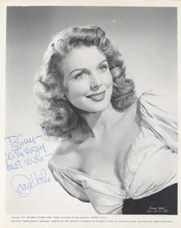 Joan Vohs autograph