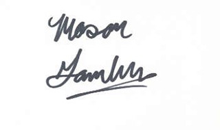 Mason Gamble autograph