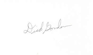 Richard Gordon autograph