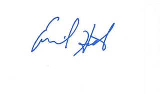 Emile Hirsch autograph
