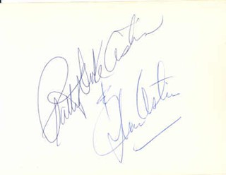 The Astins autograph