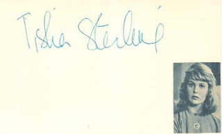 Tisha Sterling autograph