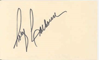 Rory Calhoun autograph