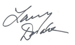 Larry Drake autograph