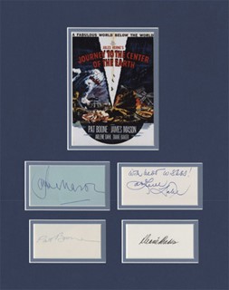 Journey to the Center of the Earth autograph