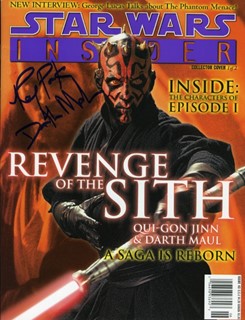 Star Wars Insider autograph