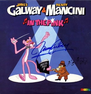 Pink Panther autograph