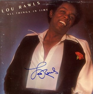 Lou Rawls autograph