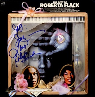 Roberta Flack autograph