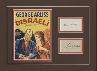 Disraeli autograph