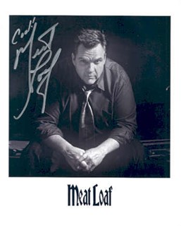 Meat Loaf autograph