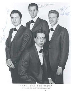 The Statler Brothers autograph