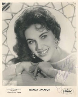 Wanda Jackson autograph