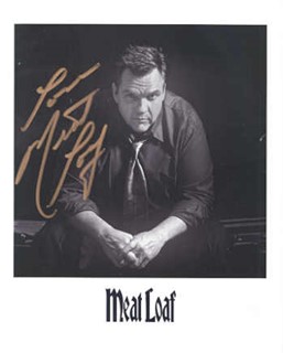 Meat Loaf autograph