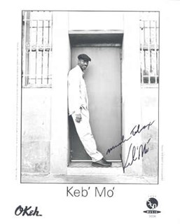 Keb Mo autograph
