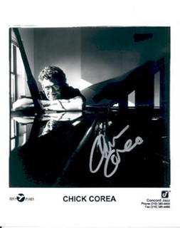 Chick Corea autograph
