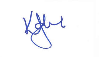 Kenneth Johnson autograph