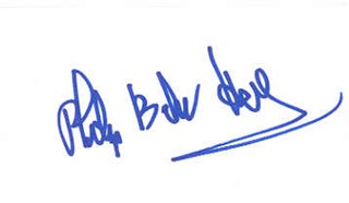 Philip Baker Hall autograph