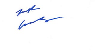 Kirk Acevedo autograph