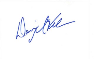 Danica McKellar autograph