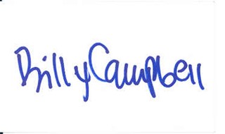 Bill Campbell autograph
