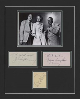The Jack Benny Show autograph