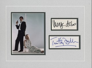 The Living Daylights autograph