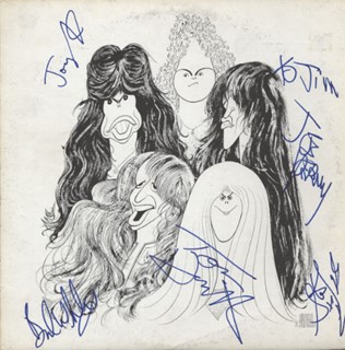 Aerosmith autograph