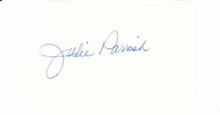 Julie Parrish autograph