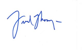 Fred Thompson autograph