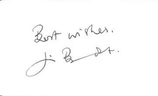Jim Broadbent autograph