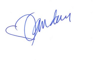 Candace Bushnell autograph