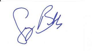 Gerard Butler autograph