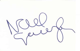 Noel Gallagher autograph