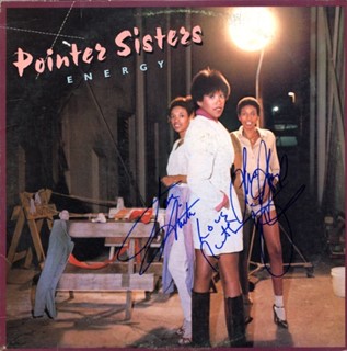 The Pointer Sisters autograph
