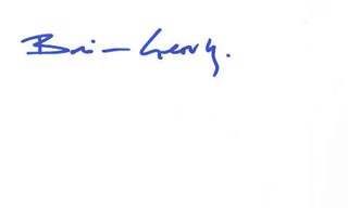 Brian George autograph