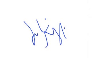 Julianna Margulies autograph