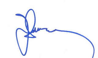 John Stamos autograph