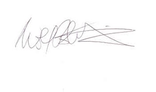 Wolf Blitzer autograph