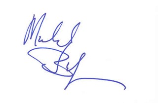 Michael Buffer autograph