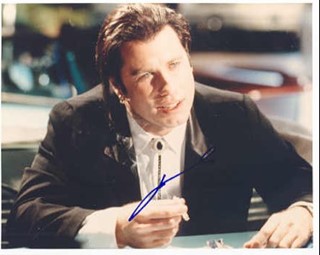 John Travolta autograph