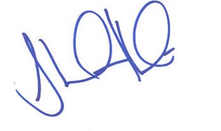 Shalom Harlow autograph