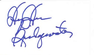 Dee Dee Bridgewater autograph