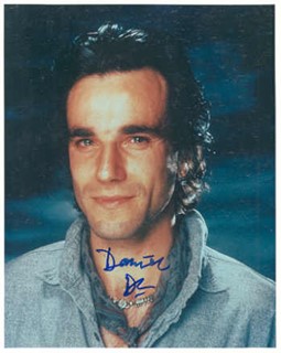 Daniel Day Lewis autograph