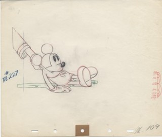 Mickey Mouse autograph