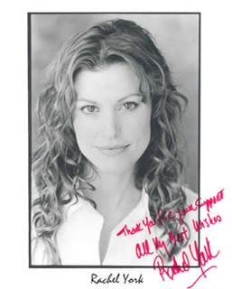 Rachel York autograph