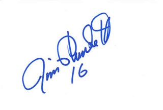 Jim Plunkett autograph