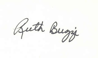 Ruth Buzzi autograph