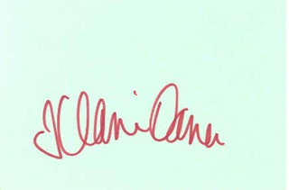 Claire Danes autograph